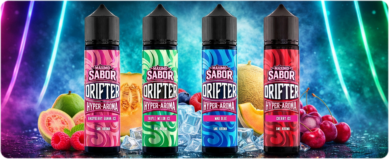 MÁXIMO SABOR Drifter Hyper Aroma Menthol